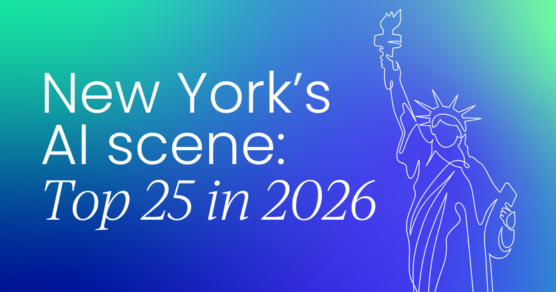 New York's AI scene:  The 25 companies you need to know