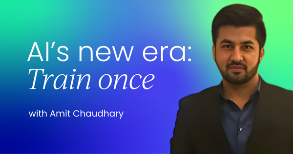 AI’s new era:  Train once, infer forever