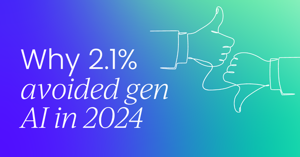 Why isn't generative AI adoption universal  in business?