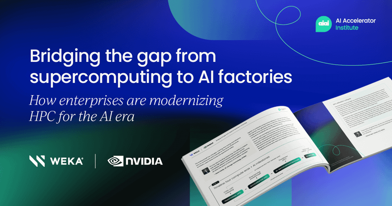 Bridging the gap from supercomputing to AI factories
