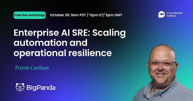 Enterprise AI SRE: Scaling automation and operational resilience