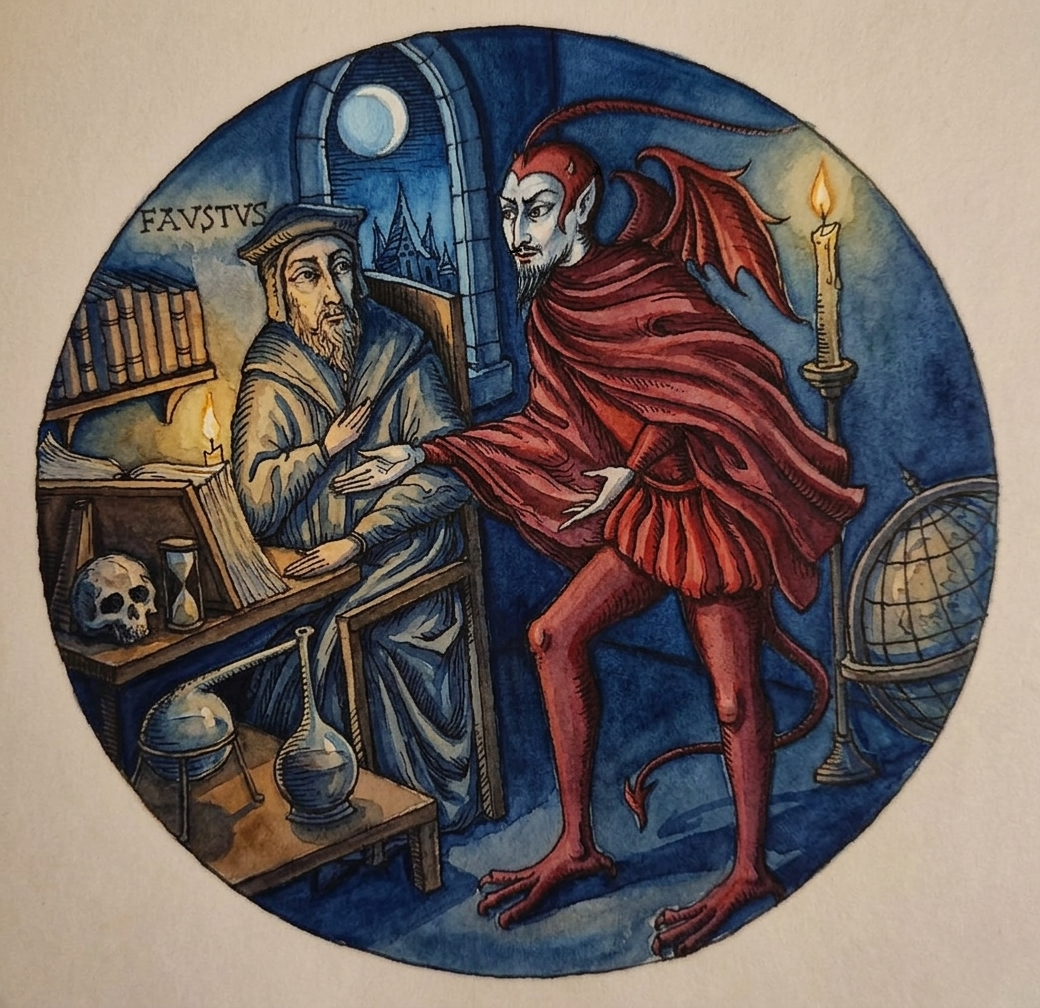 The Infernal Method of Printing: Guild Initiations & The Faust Legend
