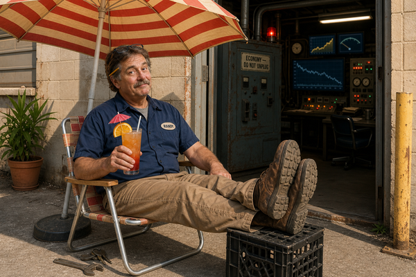 Wall Street Survives Another Week — Randy Unplugs Economy to “Let It Rest Over the Weekend”
