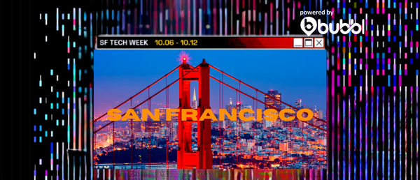 SF Tech Week Networking Spaces by Bubbl