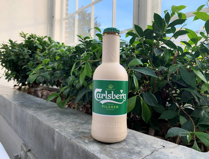 Plant-based plastic bottle