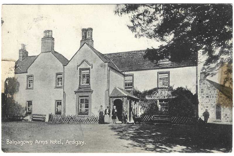 Balnagown Arms Hotel: The inn around which Ardgay village was built