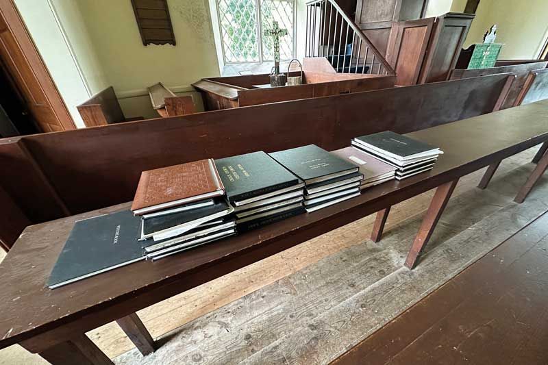 Capturing memories at Croick Church