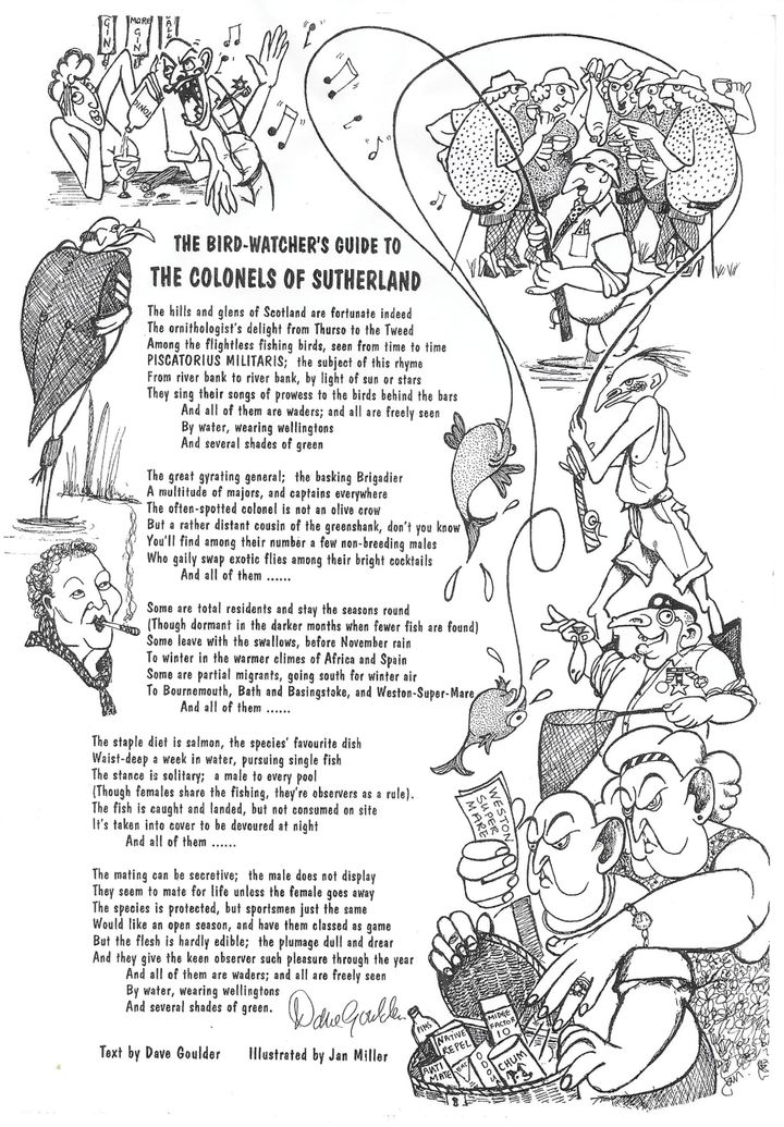 The Bird-watcher's guide to the Colonels of Sutherland