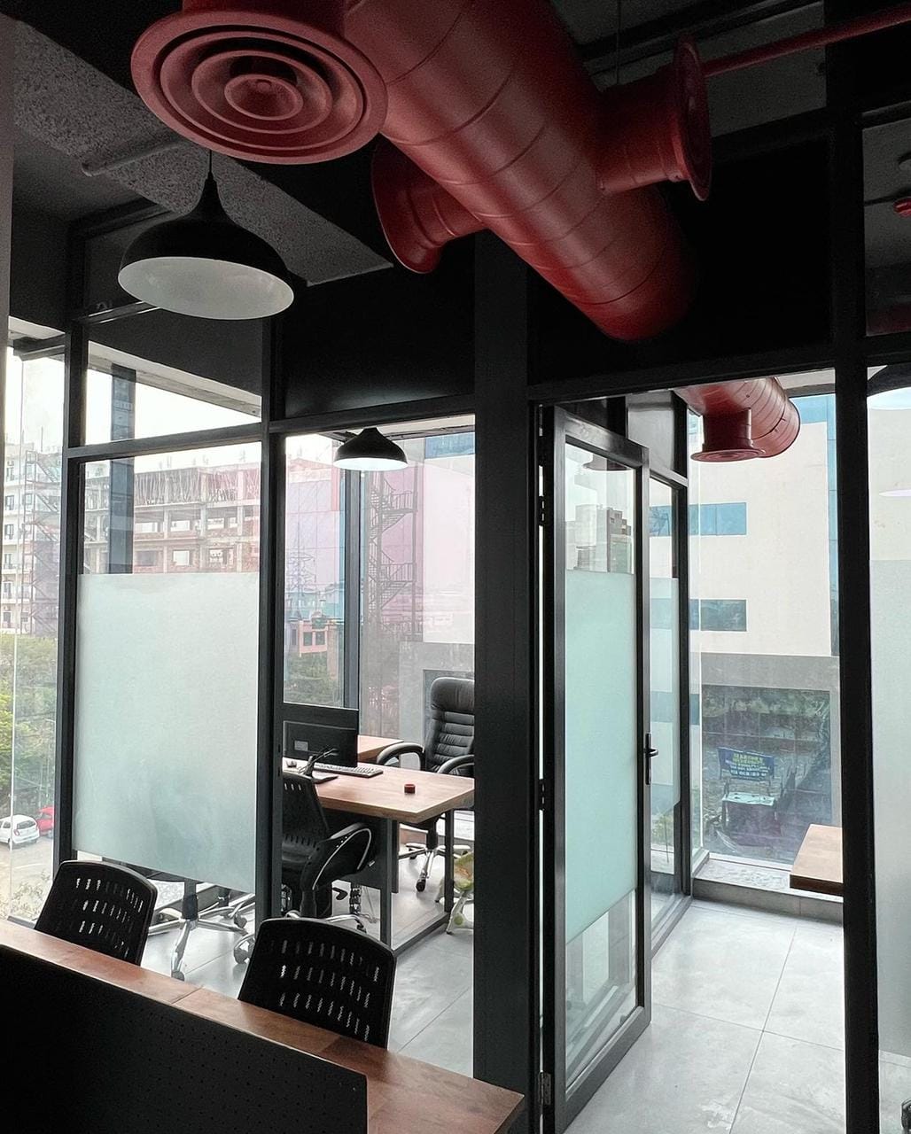 Private cabin at Biggbang Coworking Mohali