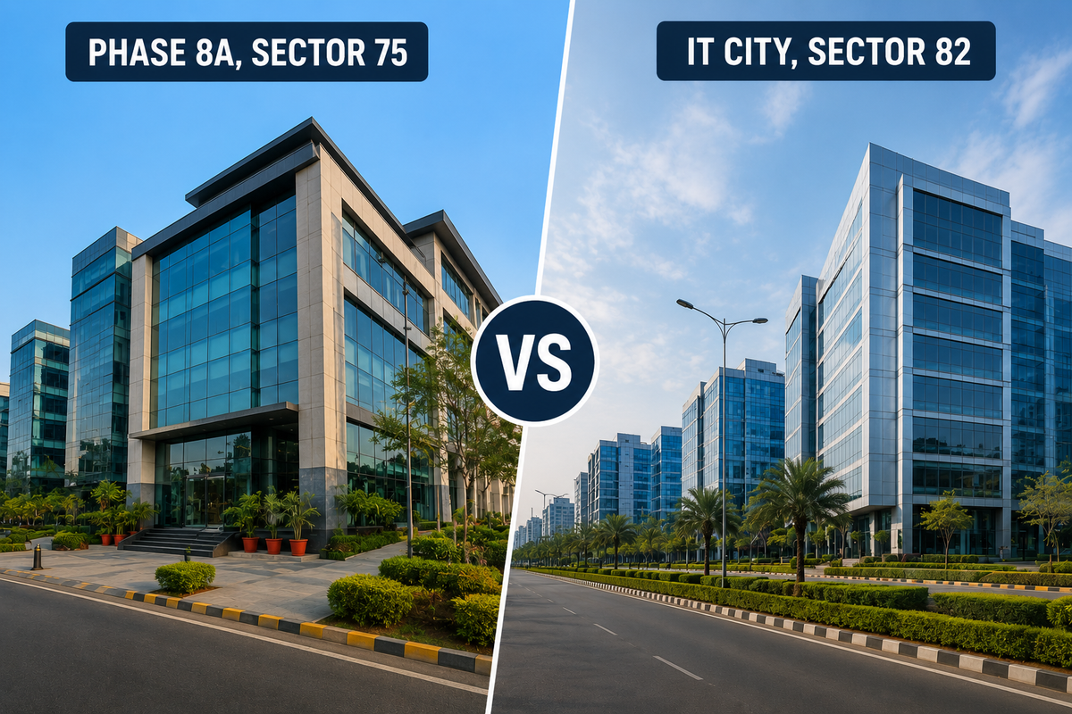 IT City Mohali vs Phase 8A: Which Is Better for Office Space?