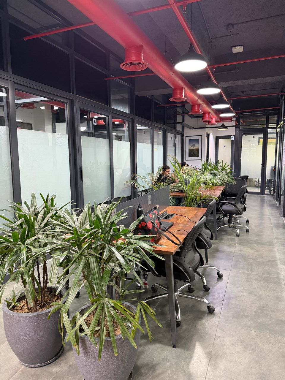Office workspace for night shift and US hours teams in Mohali