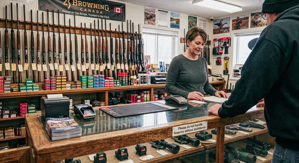 An April note, an unopened firearms review