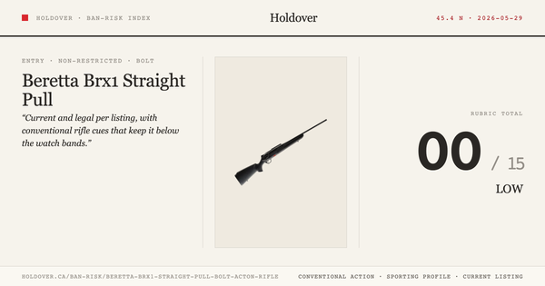 Beretta Brx1 Straight Pull Bolt Acton Rifle