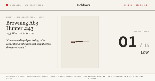 Browning Ab3 Hunter .243 WIN 22" Barrel Bolt Action Rifle