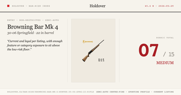 Browning Bar Mk 4 Hunter 30-06 Sprg 22" Rifle