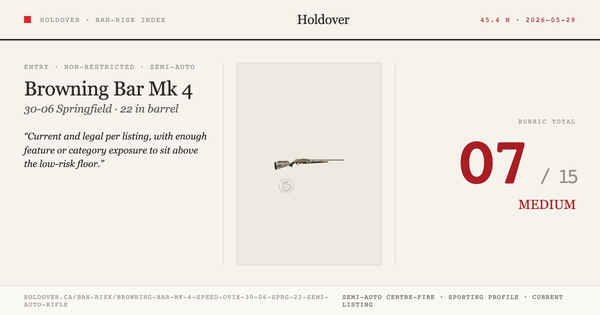Browning Bar Mk 4 Speed Ovix 30-06 Sprg 22″ Semi-Auto Rifle