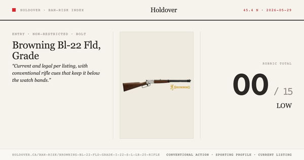 Browning Bl-22 Fld, Grade I, 22 S-L-LR, 20'' Rifle
