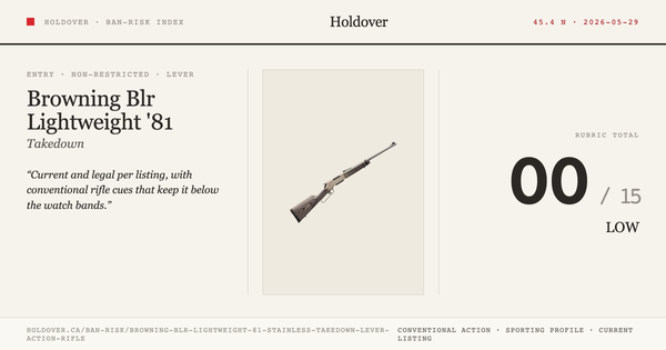Browning Blr Lightweight '81 Stainless Takedown Lever-Action Rifle