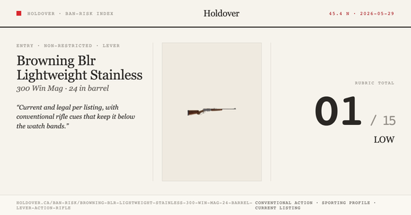 Browning Blr Lightweight Stainless .300 WIN MAG 24" Barrel Lever Action Rifle