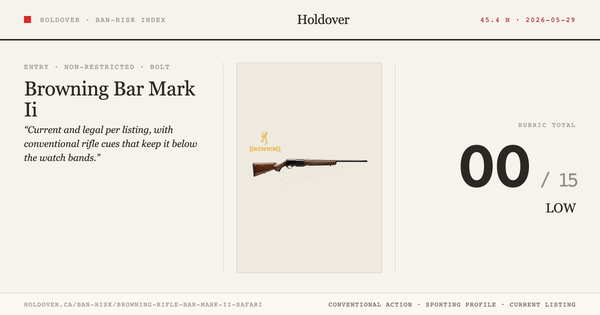 Browning Rifle Bar Mark Ii Safari