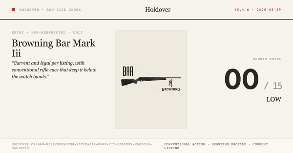 Browning Rifle Bar Mark Iii Stalker - Various Calibers