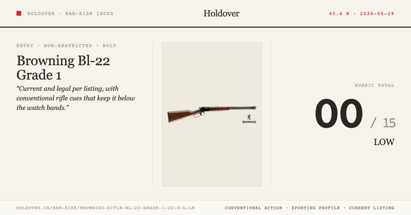 Browning Rifle Bl-22 Grade 1 22 S L LR