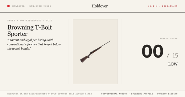 Browning T-Bolt Sporter Bolt-Action Rifle