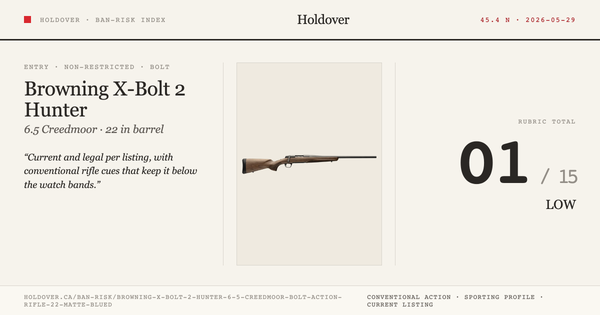 Browning X-Bolt 2 Hunter 6.5 Creedmoor Bolt Action Rifle 22” Matte Blued