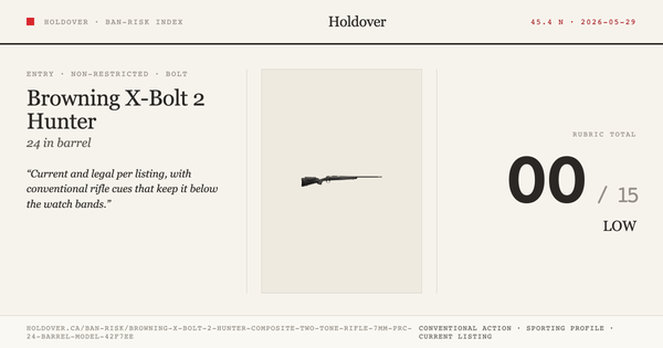 Browning X-Bolt 2 Hunter Composite, Two-Tone Rifle: 7mm PRC, 24" Barrel, Model 036079298