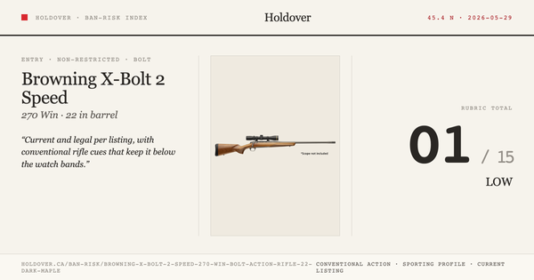 Browning X-Bolt 2 Speed 270 WIN Bolt Action Rifle 22” Dark Maple