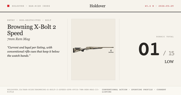 Browning X-Bolt 2 Speed Spr Ovix 7mm REM MAG 22'' Rifle