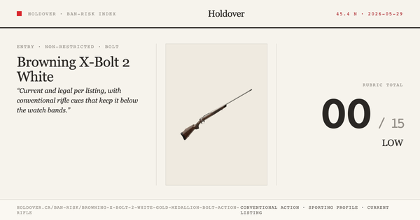 Browning X-Bolt 2 White Gold Medallion Bolt-Action Rifle