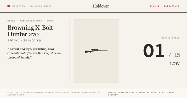 Browning X-Bolt Hunter 270 WIN, 22" Barrel Bolt Action Rifle
