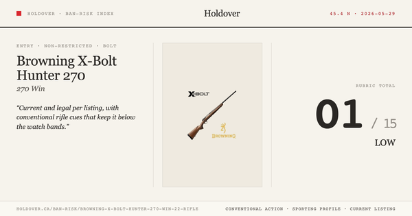 Browning X-Bolt Hunter 270 WIN 22'' Rifle