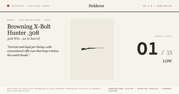 Browning X-Bolt Hunter Composite .308 WIN 22" Barrel Bolt Action Rifle