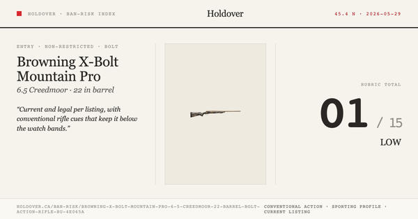 Browning X-Bolt Mountain Pro 6.5 Creedmoor 22" Barrel Bolt Action Rifle Burnt Bronze