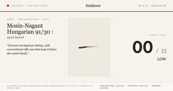 Mosin-Nagant Hungarian 91/30 Rifle: 7.62x54r, 29" Barrel, Ser
