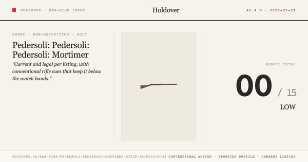 Pedersoli: Pedersoli: Mortimer Rifle Flintlock .54