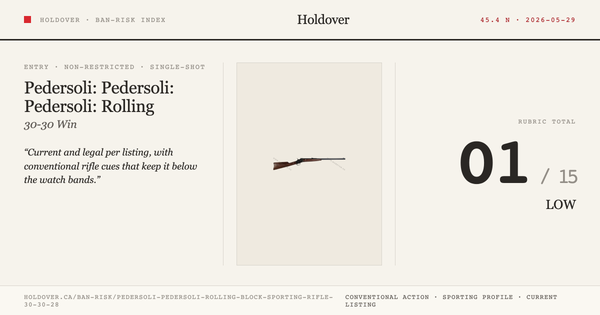 Pedersoli: Pedersoli: Rolling Block Sporting Rifle (30-30) 28″