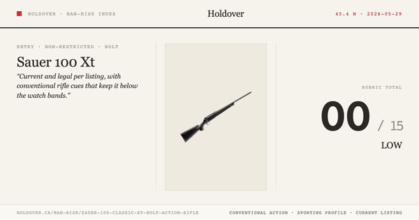 Sauer 100 Classic Xt Bolt-Action Rifle