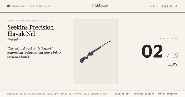 Seekins Precision Havak Nrl Hunter Bolt-Action Rifle