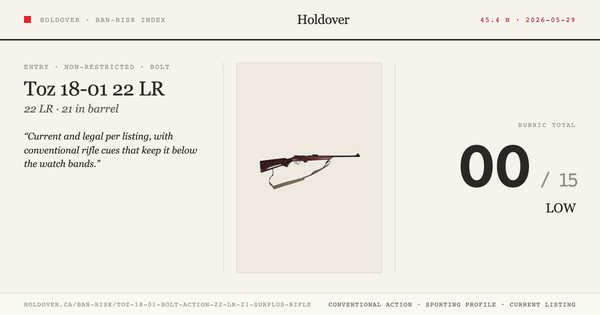 Toz 18-01 Bolt-Action 22 LR 21″ Surplus Rifle
