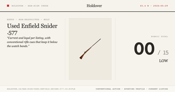 Used Enfield Snider .577 34'' Rifle