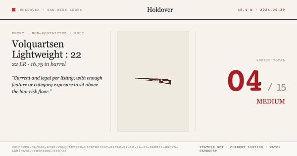 Volquartsen Lightweight Rifle: 22 LR, 16.75" Barrel, Brown Laminated Thumbhole Stock, Model Vcl-LR-B-Lth