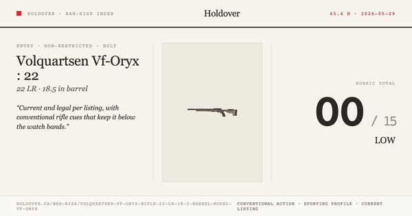 Volquartsen Vf-Oryx Rifle: 22 LR, 18.5" Barrel, Model Vf-Oryx