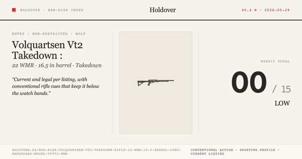Volquartsen Vt2 Takedown Rifle: 22 WMR, 16.5" Barrel, Long Handguard, Model Vfvt2-WMR