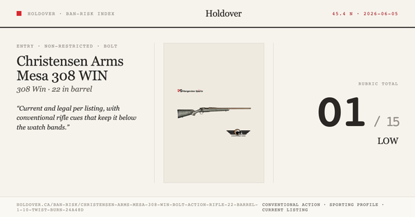 Christensen Arms Mesa 308 WIN Bolt Action Rifle, 22” Barrel 1:10 Twist Burnt Bronze Cerakote – Green W/ Black & Tan...