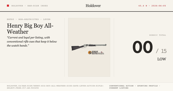 Henry Big Boy All-Weather Side Gate Lever-Action Rifle, Select From 357 & 44 REM MAG reference image for Holdover Ban...