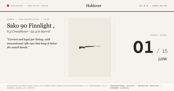 Sako 90 Finnlight Camo Rifle, Stainless: 6.5 Creedmoor, 22.4" Barrel, Model Sybv6369a2b3fb0b reference image for...