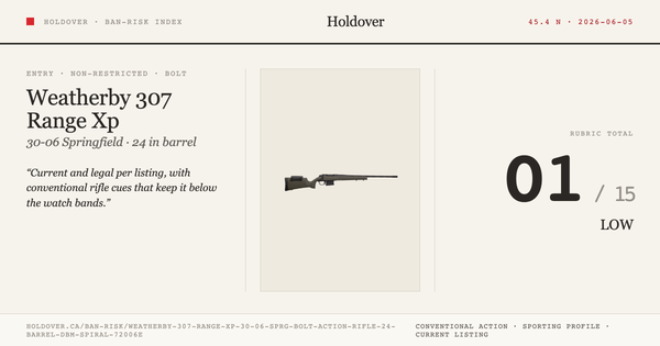 Weatherby 307 Range Xp 30-06 Sprg Bolt Action Rifle, 24" Barrel, Dbm, Spiral Fluted Barrel W/ Brake, Poly Adj. Stock Ban...